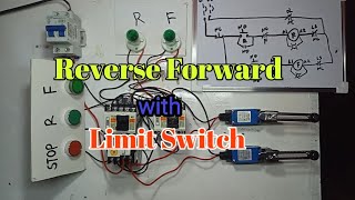 Paano magwiring ng reverse forward na may limit switch (step by step tutorial)