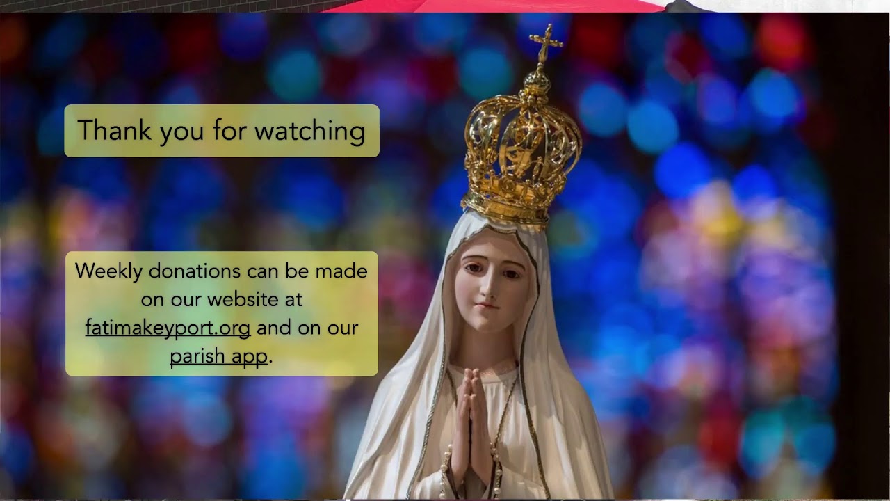 Our Lady of Fatima Parish Keyport Live Stream YouTube