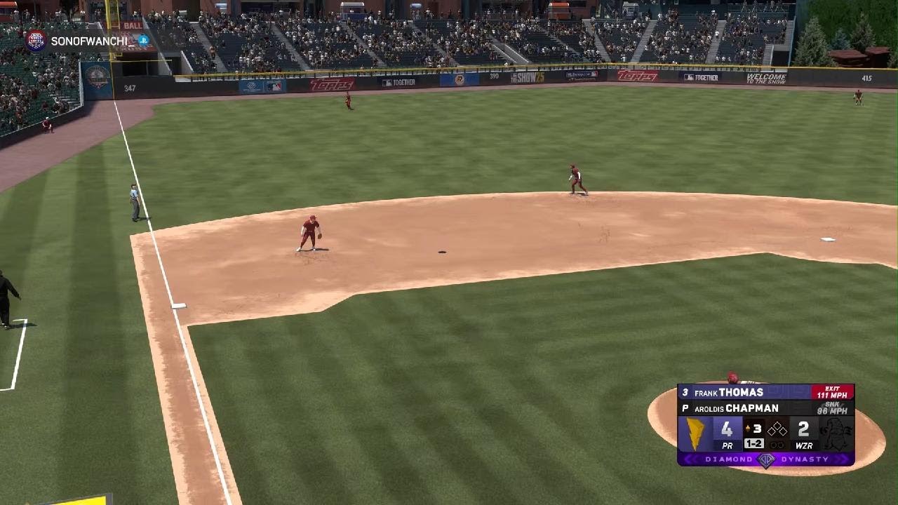 MLB The Show 25 Almost lost but a WALK-OFF HOMER was awaiting