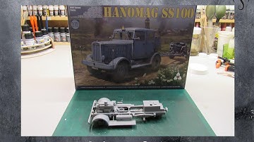 Takom Hanomag SS100 - PART 3 - Let´s continue to build it!!!