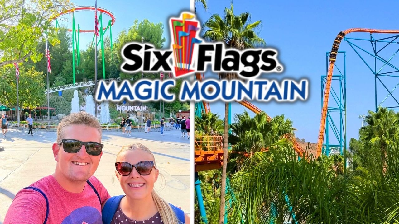 Thrilling Adventures at Six Flags Magic Mountain 2026: Epic Rides & Thrill Glider Build!