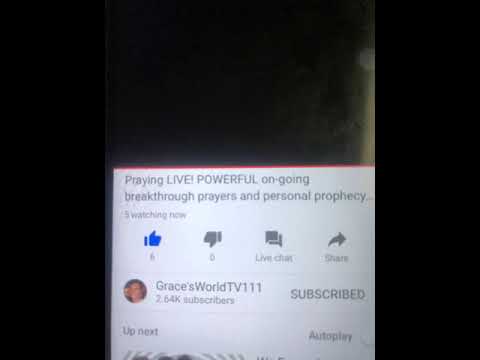 Check her out and request prayer during her live prayer sessions