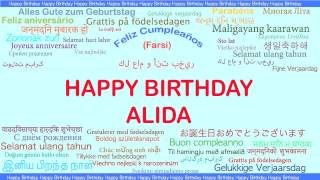 Alida   Languages Idiomas - Happy Birthday