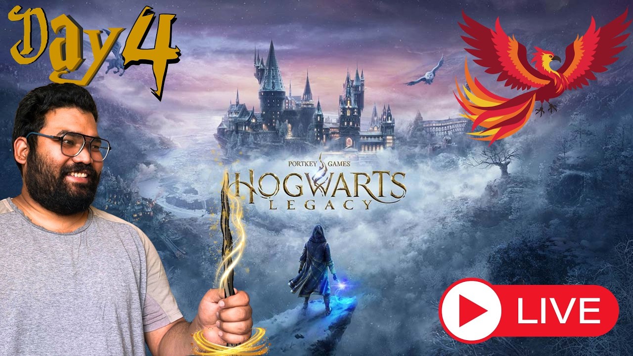 Hogwarts Legacy Live day 4 🔥 | Becoming the Most Powerful Wizard 🪄 | Hindi Gameplay