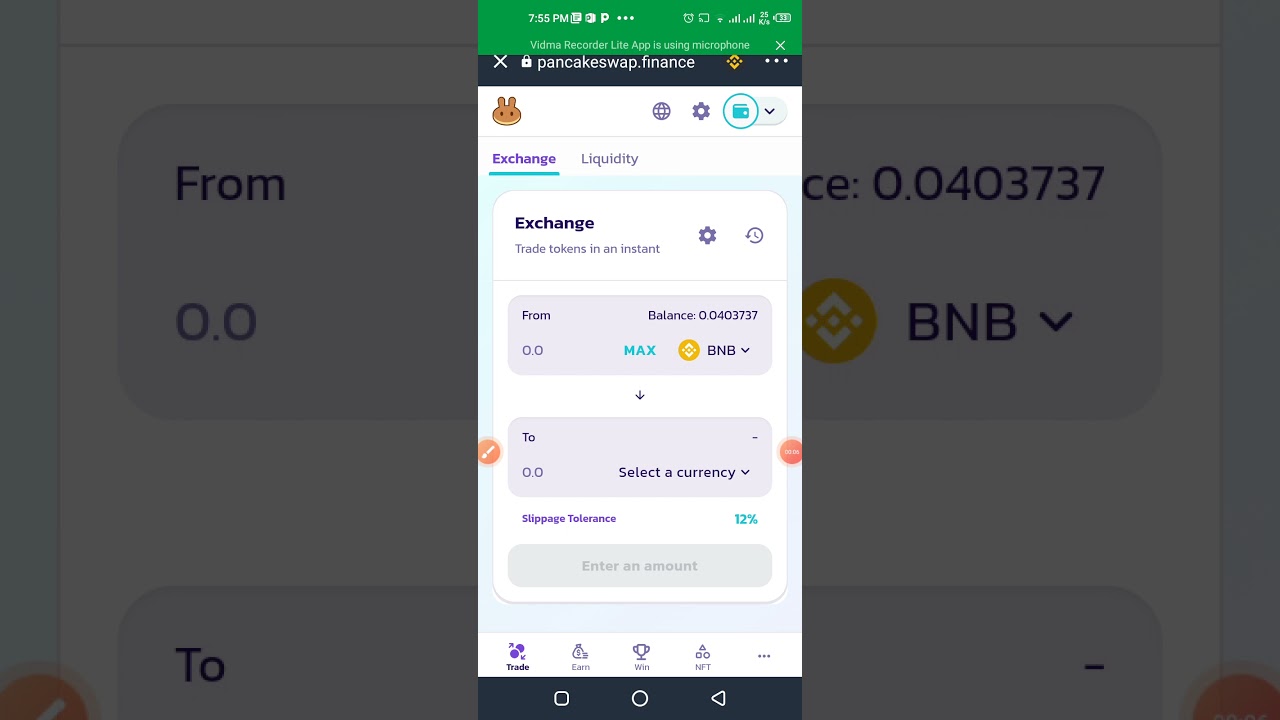 Buy Frm PancakeSwap, Solve The Error, "transanction Cannot Succeed