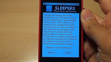 Backup & Restore Your Cydia Packages With AptBackup!
