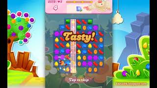Candy Crush Saga Level 8578 🏆 No boosters ✔ Walkthrough Gameplay