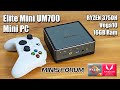 Mini PC With Ryzen 7 And Vega 10 Graphics! EliteMini UM700 Review