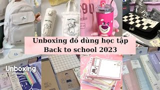 [Back to school 2023] Unboxing đồ dùng học tập cho năm học mới trên Shopee...