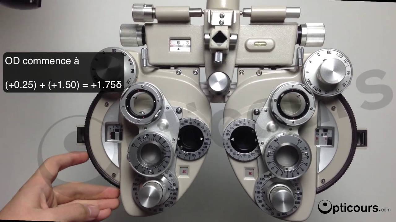 OPTICOURS - COURS D'OPTOMETRIE (MR WAJSBORT) : TETE DE REFRACTEUR - BTS ...