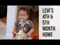 Korean Adoption Story - Episode 11 - Levi's 4th and 5th month post adoption / 한국 입양