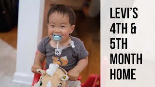 Korean Adoption Story - Episode 11 - Levi&#39;s 4th and 5th month post adoption / 한국 입양