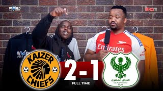 Download Lagu The Referee Decided The Game | Kaizer Chiefs 2-1 Al Masry | Junior Khanye MP3