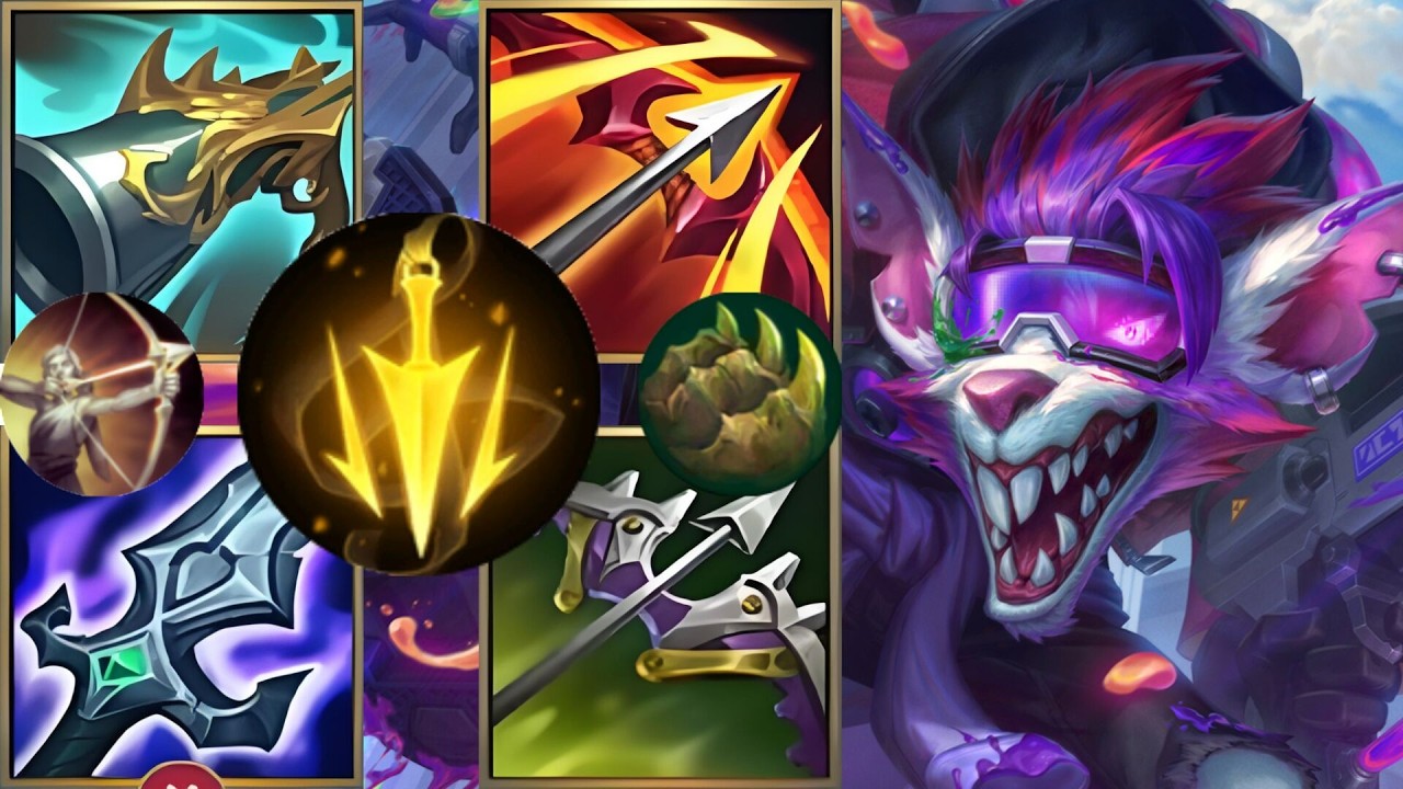 【LOL 手遊榜單大神】國服老鼠絕活哥（Wild Rift Twitch）出裝符文搭配推薦，教你新賽季上分技巧對線細節