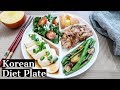 Korean Diet Plate - No Rice!