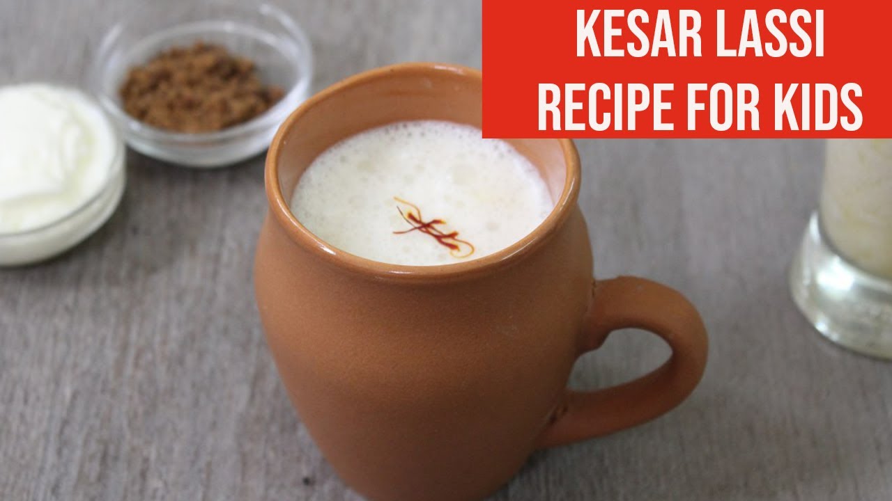 Kesar Dahi Lassi for Kids [Tasty Immunity Boosting Drink for Kids
