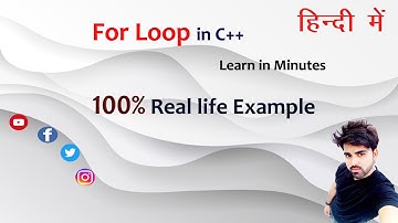 For loop in C++ and easy way to learn (Hindi) || by Semester Adda