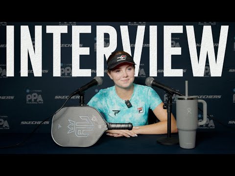 Anna Leigh Waters: Women's Singles Post-Match Interview