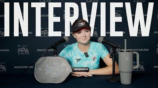 Anna Leigh Waters: Women's Singles Post-Match Interview