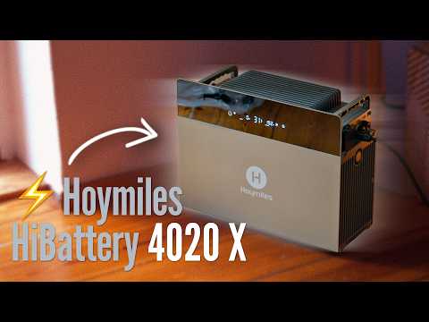Hoymiles HiBattery 4020 X Unboxing, Features & Everything You Need to Know!