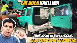 CAT DUCO KAKI LIMA, GMN HASILNYA❓