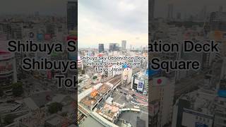 Shibuya Sky Observation Deck-Panoramic Views of Tokyo