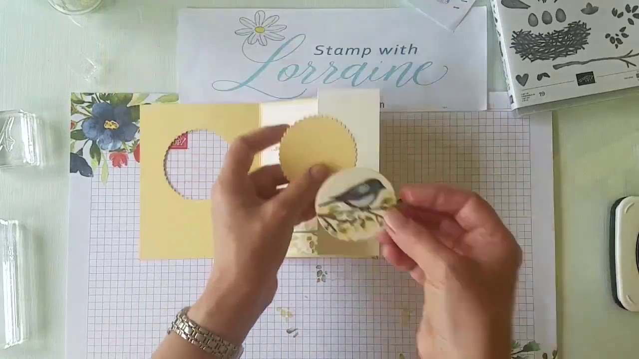 How to Create a Fun Fold Card with a Die Cut Front - YouTube