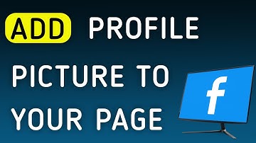 How To Add Profile Picture To Your Page On Facebook On PC (New Update)