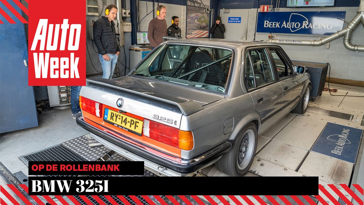 BMW 325i - Op de Rollenbank
