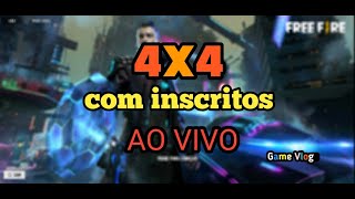 4X4 Ao Vivo - Free Fire Com Subs