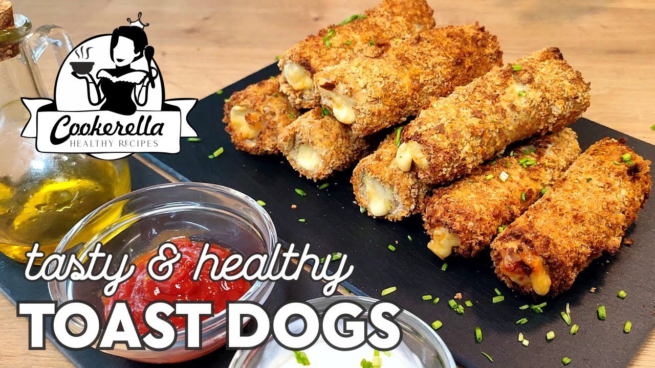 Unsere Gäste waren erstaunt knusprige Toast Dogs gesundes