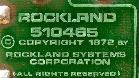 Rockland 5100 vintage DDS frequency synthesizer teardown & test