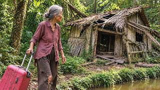 Kicked Out by Her Husband, She Finds an Abandoned House and Turns It Into a Beautiful New Home  Full