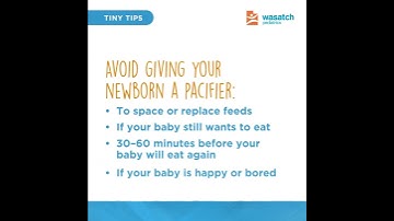 Tips for Infants - Pacifiers #tipsforparents #breastfeeding