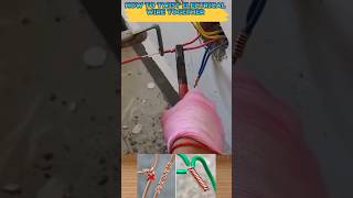 How To Twist Electrical Wire Together 