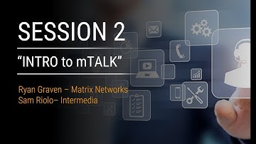 Intro to mTALK