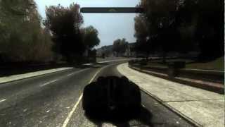 NFS Most Wanted [HD] Batmobile (Batman: Arkham Asylum) w/ Modern Rockport Retextured + Dragozool ENB screenshot 2