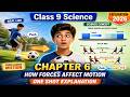How Forces Affect Motion | Class 9 Science Chapter 6 Full Explanation | Exploration 2026 | One Shot