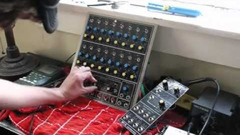 16-Channel Sequencer and 1V/Octave VCO Test Run.