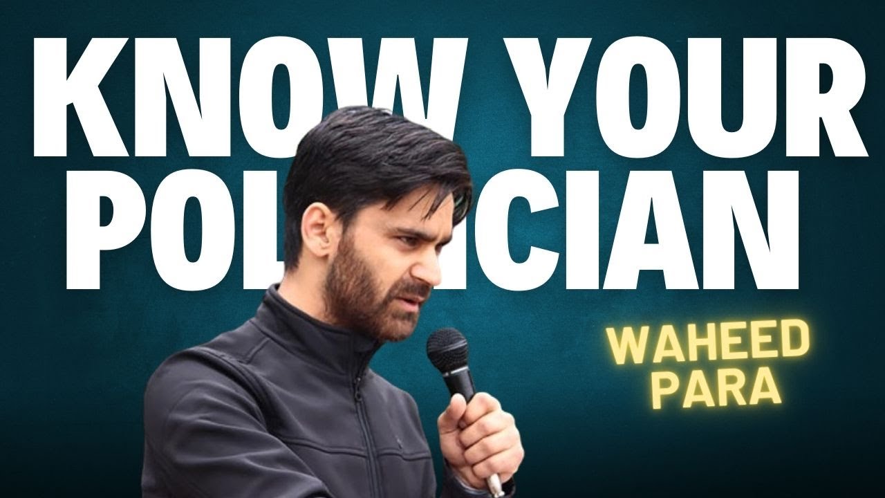 Know Kashmir Politicians |Waheed Para | Season 01, Episode 04 - YouTube