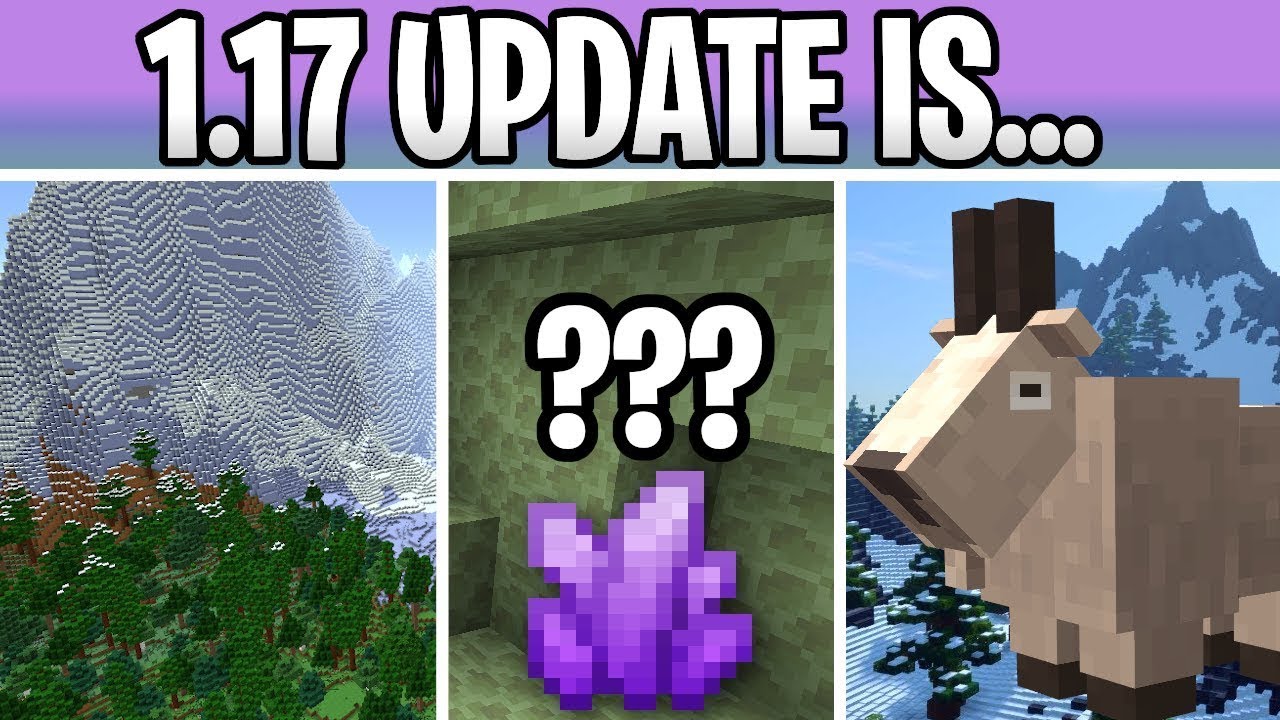 Nueva actualización de minecraft (1.17, 1.18, 1.19) - YouTube