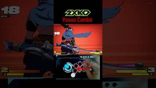 🔥Combo of YASUO 2XKO League of Legends Fight Project L
