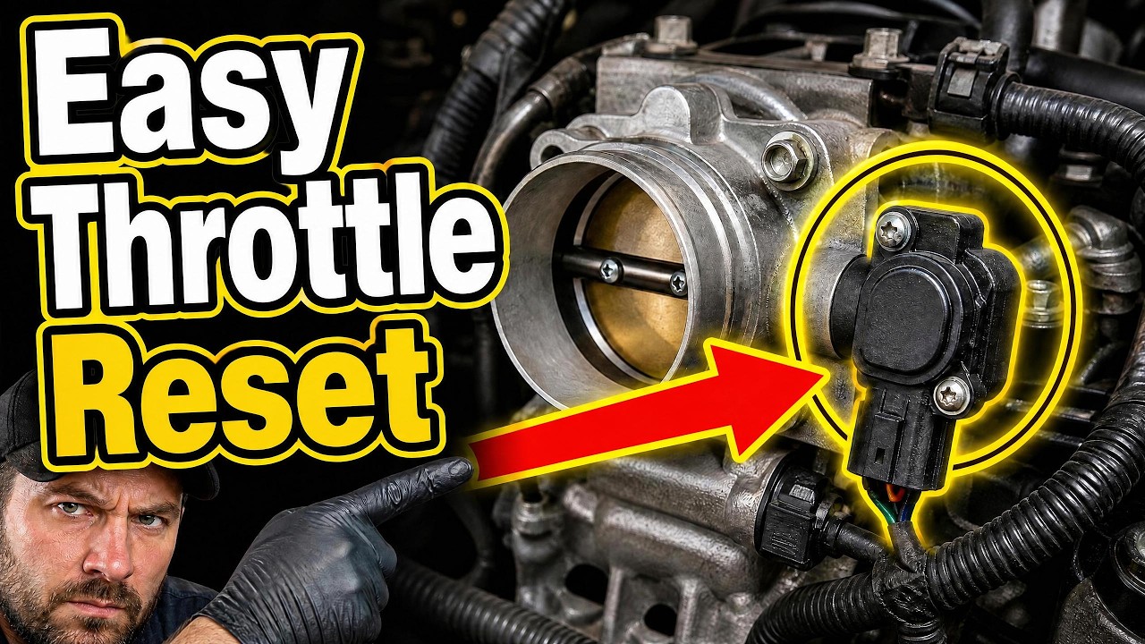 How to Reset Throttle Position Sensor 🛑 3 Quick SECRETS - YouTube
