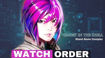 Watch Ghost in the shell in Best Order 2023