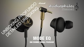 Unboxing y Análisis Auriculares Marshall Mode EQ in ear / Review Marshall Mode EQ in ear headphones