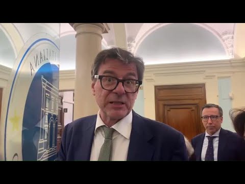Video Giorgetti: Decisione su scostamento per Difesa a settembre