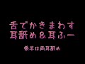 舌でかきまわす耳舐め＆耳ふー（後半は両耳舐め）/声なし/睡眠用・作業用etc.【ASMR】