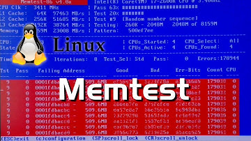 Programa Memtest - Teste de memória do PC