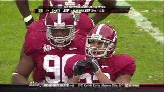 2009 UT-Chattanooga vs. #2 Alabama Highlights