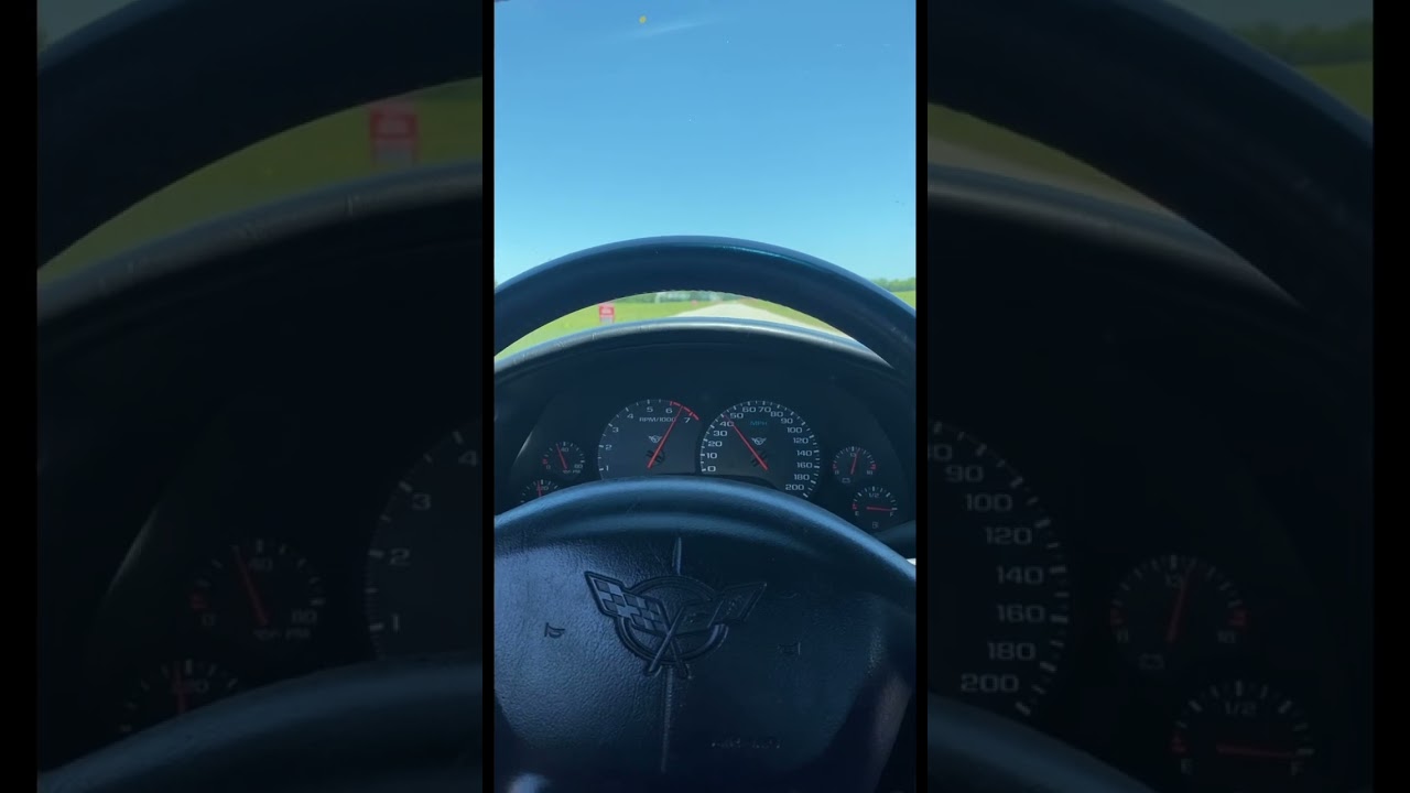 Supercharged LS1 C5 Corvette 0-60 MPH 